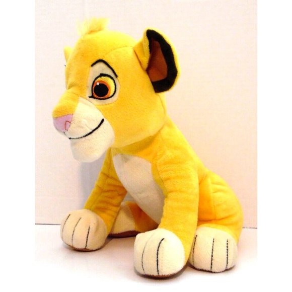 LION KING Plush SIMBA Cub 12 inch Disney Stuffed Animal Toy Kohls Cares 2014 - Picture 1 of 4